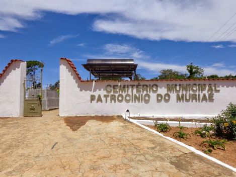 Entrada do Cemitrio Municipal de Patrocnio